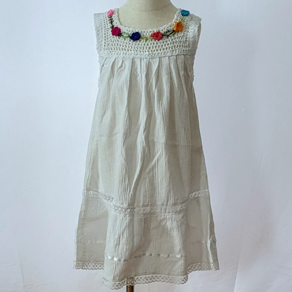 NWOT LITTLE COTTON ECUADORIAN DRESS SZ 3